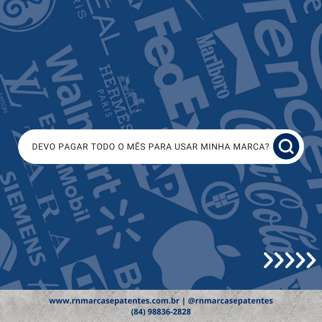 Devo pagar mensalmente para usar minha Marca Registrada? Desvendando os custos da proteção no INPI